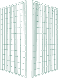 Solar module 144 cells M10 MBB