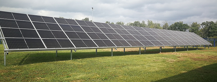 Solar power plant for cheese manufacturer