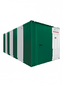 Complete transformer substations